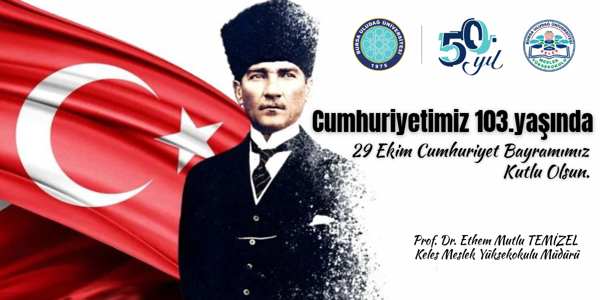 29 Ekim Cumhuriyet Bayramımız Kutlu Olsun.